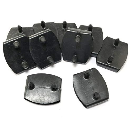 Pro Bamboo Kitchen 10pcs Bed Slat Plastic Center Cap 55x9mm Centre Bed Slat Caps Holders Replacement Part For Wooden Bed, Sofa Bed, Bunk Bed