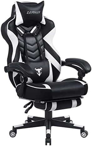 Purple Gaming Chair, Reclining Computer Chair With Footrest, High Back Gamer Chair With Massage, Large Computer Gaming Chair, Racing Style Desk Chair For Gaming, Big And Tall Gaming Chairs For Adults - Image 11