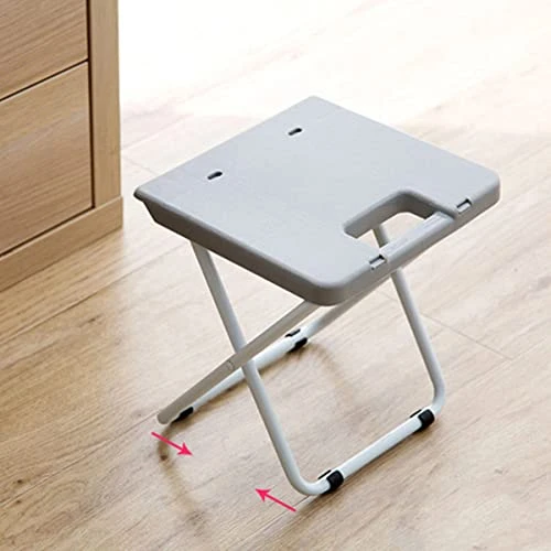 Veemoon Portable Folding Stool Foldable Stool Folding Bar Stools Camping Stool Heavy Duty: Fold - Image 4