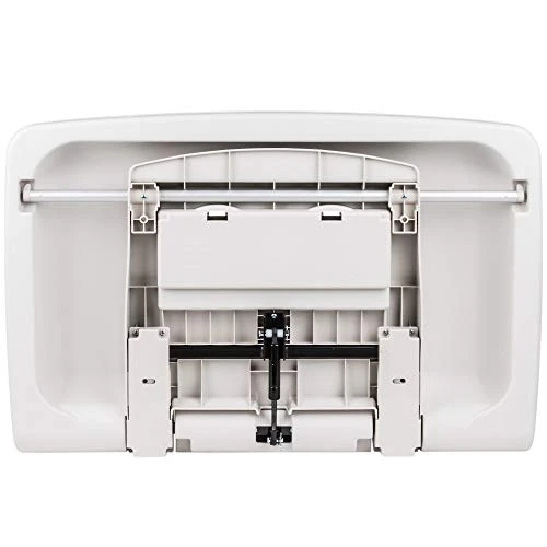 Rubbermaid Commercial Products Horizontal Baby Changing Station, Light Platinum, Wall-Mounted Fold-Down Diaper Change Table With Safety Straps For Restaurants/Hotels/Schools/Airports - Image 4