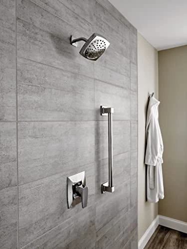 Moen YB8818CH 90 Degree 18-Inch Single Bathroom-Towel Bar, Chrome - Image 2