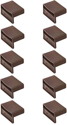 Cyclingcolors 10x Bed Slat Holders 53mm 55mm Cap Universal Brown Plastic Side Slats Replacement End Caps
