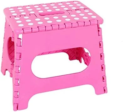 Fisiei Step Stool,Step Stools For Adults,Folding Step Stool,Folding Stool,Foldable Stool,Small Step Stool For Kitchen,Bathroom,Living Room,Bedroom, Office, Etc.(White, 13inch) - Image 7