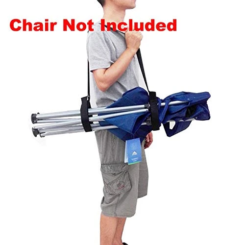 YYST Carry Strap For Beach Chair Folding Chair - (Chair Not Included) - Easy To Use - Easy To Carry-1/PK - Image 2