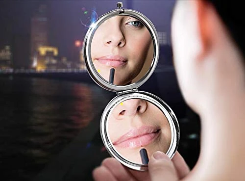 Peayale Cousin Gifts For Women Christmas Birthday Compact Makeup Mirror, Unique Gifts For Cousin Sister Makeup Mirror (I Love You Cousin) - Image 3