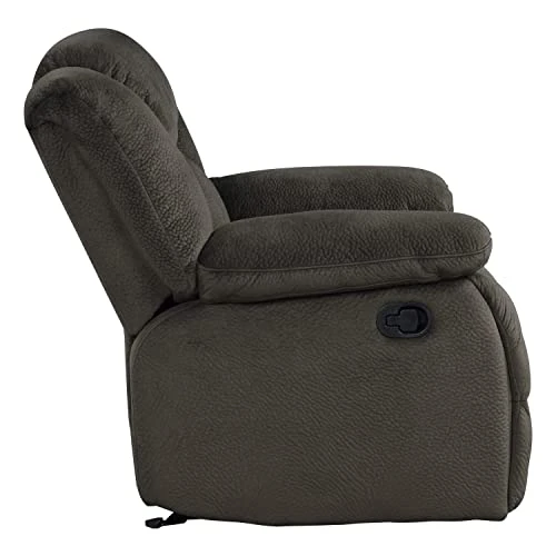 Lexicon Neuport Manual Glider Reclining Chair, Chocolate - Image 7
