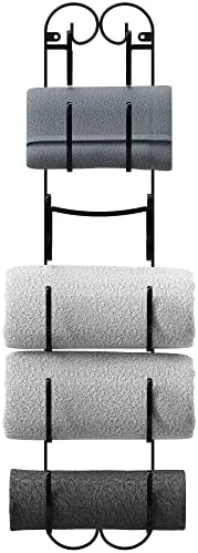 DecoBros Wall Mount Multi-Purpose Towel/Wine/Hat Rack, Bronze - Image 7