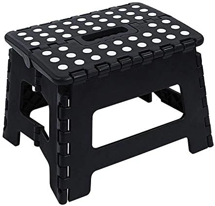 Maddott Super Strong Folding Step Stool,11x8.5x15inch, Holds Up To 250 Lb, Black - Image 7