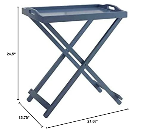 Convenience Concepts Designs2Go Tray Table, Blue - Image 4
