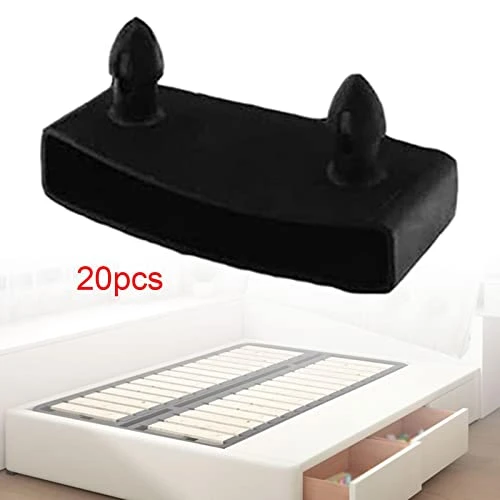 Bothyi 20Pcs Bed Slat Holder, Side Slat Bracket Cover, Bed Base Replacement, Securing Universal Sides Ends Fixings, For Leather Bed Bunk Bed Day Bed - Image 3