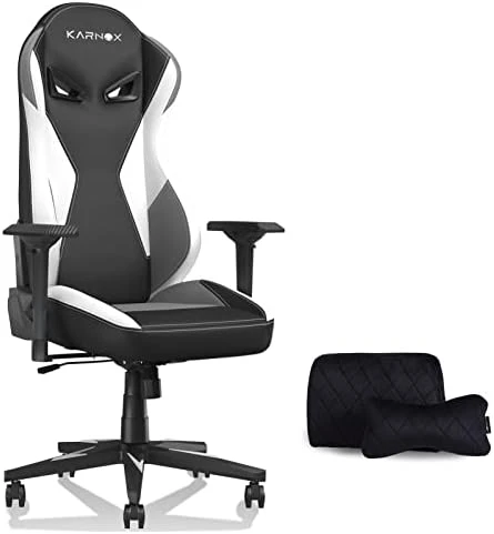 KARNOX Chair Office Computer Desk Chair Gaming-Ergonomic Mid Back Cushion Lumbar Support And Adjustable Height Wheels Comfortable Racing Armrest Seat Swivel Rolling Home Executive (Black) …… - Image 14