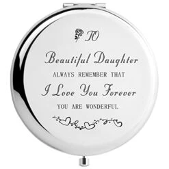 Gifts For Women Meaningful Makeup Mirror, I Love You Travel Mirror