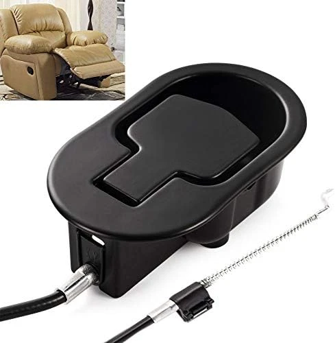 N.B.Y. Aluminum Metal Recliner Replacement Parts,Metal Pull Recliner Handle Replacement Extension Cable-fits Ashley And Major Recliner Brands Couch Style Pull Chair Release Handle For Sofa (Black-36" - Image 7