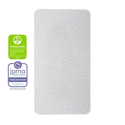 Dream On Me Dreamland Orthopedic Firm Fiber Crib And Toddler Bed Mattress IWaterproof IGreenGuard Gold CertifiedI 15-Year Limited WarrantyIEmbossed Grey Vinyl CoverIMade In U.S.A IPolyester Core - Image 4