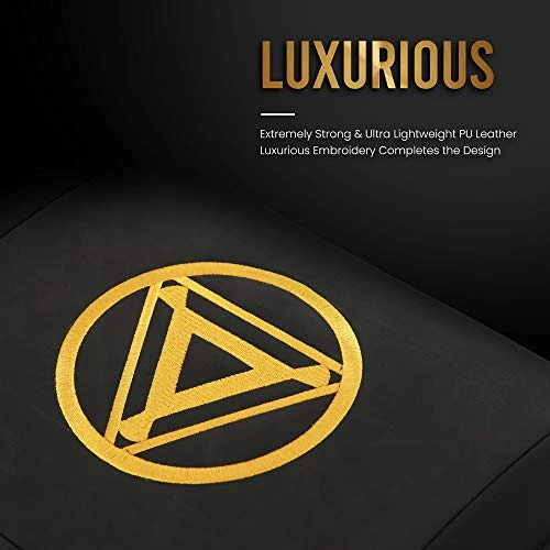 NEO CHAIR Licensed Marvel Multi-Use Stool W/Wheel : Video Game Stool Gaming Chair Stool Footstool Simple Chair Footrest Meeting Chair Swivel Height Adjustable (Iron Man Black) - Image 4