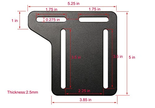 KB Designs - Headboard Connector Modification Brackets Modi-Plates For Bed Frame, Set Of 2 - Image 4