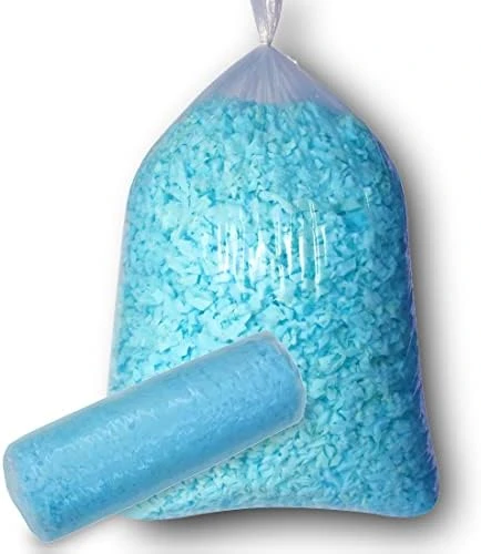 NiceLady Shredded Memory Foam Filling For Bean Bag Filler Foam Refill For Pillow Dog Beds Chairs Cushions And Arts Crafts, Added Gel Particles (White, 1 * 5 Pound) - Image 5