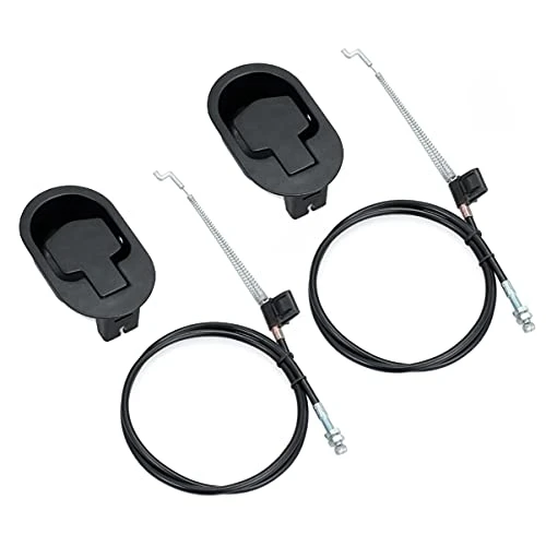 IMIKEYA Black Sofa Black Sofa 2pcs Metal Recliner Handle Replacement Parts With Cable Recliner Sofa Chair Couch Release Lever Handle For Universal Sofa And Couch Black Chairs Black Chairs - Image 5
