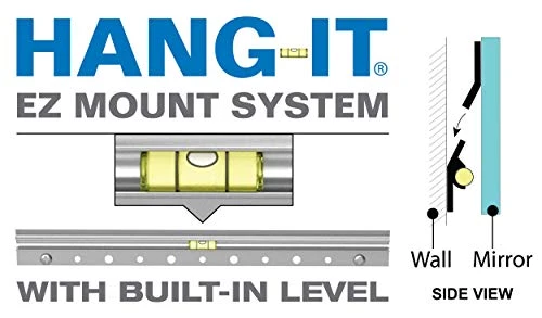 Gatco Beveled Easy Mount Mirror, 26.5" H X 19.5" W, Silver - Image 2