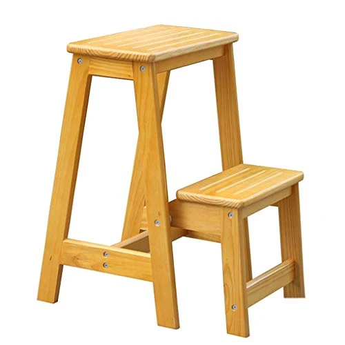 DINGZZ Step Stool-Large Steps Provide Comfort And Security, Folds Flat For Easy Storage Safety