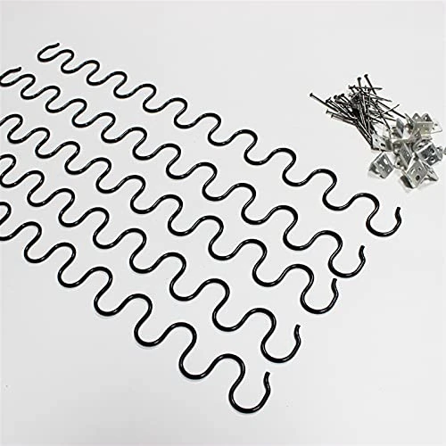 MYILAI Dmeizhen-Compression Spring Sofa Spring With Clips Screws DIY Recliner Sofa Repair Kit 35cm-80cm Extra Long, Greater Corrosion And Heat Resistance (Size : 65cm 1pc) - Image 2