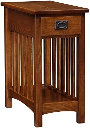 Leick Home Mission Impeccable, Medium Oak , 22.5 In X 12 In X 24 In - Image 9