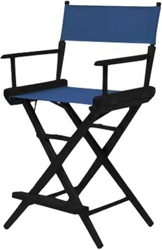 Telescope Casual World Famous Bar Height Director Chair, Forest Green With Walnut Frame - Image 9