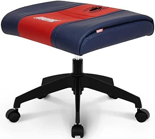 NEO CHAIR Licensed Marvel Multi-Use Stool W/Wheel : Video Game Stool Gaming Chair Stool Footstool Simple Chair Footrest Meeting Chair Swivel Height Adjustable (Iron Man Black) - Image 11