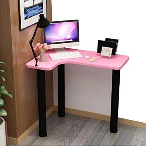 HXXXIN Metal Table Leg Desk, Heavy Duty Table Leg Triangle, Office Combination Computer Desk DIY Furniture, Without Chair - Image 11
