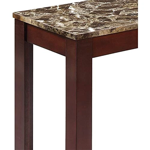 Crown Mark Side Table, 24 In X 12 In X 24 In, Brown - Image 2