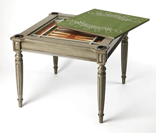 Butler Vincent Silver Satin Multi Game Table - Image 2
