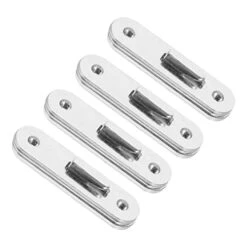 VILLCASE Bed Frame Bed Frame 4pcs Plates Hardware Wooden Bracket Wood Connecting Round Fitting For Duty Bed Fasteners Metal Fittings Beds Hook Heavy Rail Hooks Frame Bed Frames Bed Frames