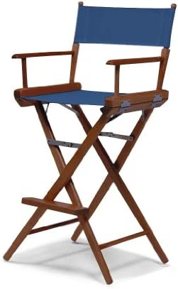 Telescope Casual World Famous Bar Height Director Chair, Forest Green With Walnut Frame - Image 10
