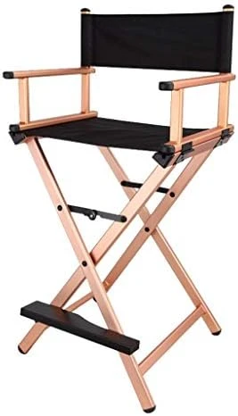 Makeup Artist Chair, Aluminium Lightweight Strong Folding Professional Makeup Artist Director Chair (Color : Pink) - Image 6