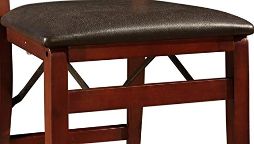 Linon Keira Pad Folding Chair, Set Of 2, Engineered Wood - Image 3