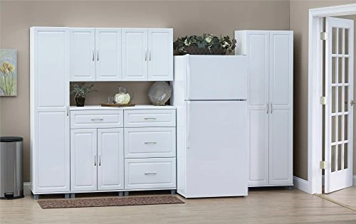 SystemBuild Kendall 24" Utility Storage Cabinet - White - Image 3