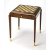 Beaumont Lane Mastercrafted Antique Game Table In Brown