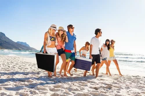 PartyPong 8 Foot Folding Beer Pong Table - Stealth Edition - Image 5