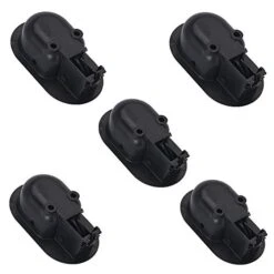 SMTHOME Plastic Handle Recliner Chair Sofa Couch Release Lever Replacement Set Of 5, Black