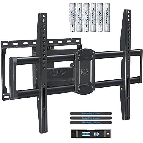 Mounting Dream MD2617-03 TV Mount Swivel Tilting For Most 42-70 Inches, Some Up To 75 Inch LED, LCD, OLED, Plasma TVs With VESA 200 X 100-600 X 400 Mm Up To 45.5 Kg,