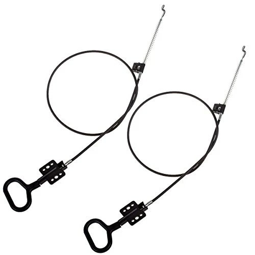 STARVAST Sofa Recliner Cables, 2Pcs Couch Release Cables Replacement D Ring Couch Recliner Pull Handle, Hook Exposed Cable Length (4.75") Total Length 36.5 Inch - Image 6