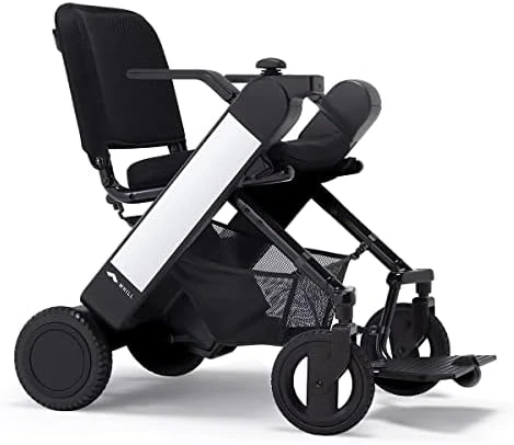 WHILL Model F Power Chair - Convenience And Performance - With Foldable Design, Smart Technology, And Remote Control Via App - A Perfect Mobility Solution For Adults And Elderly. - Black (One Size) - Image 9