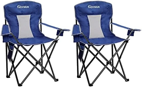 VOYSIGN Mesh Folding Camping Chairs For Adults - Image 8