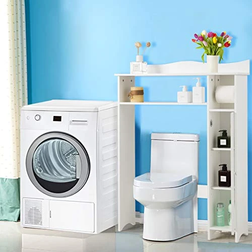 Casart Bathroom SpaceSaver Over-The-Toilet Storage Shelf Bathroom Storage Cabinet Organizer (42" Height) - Image 4