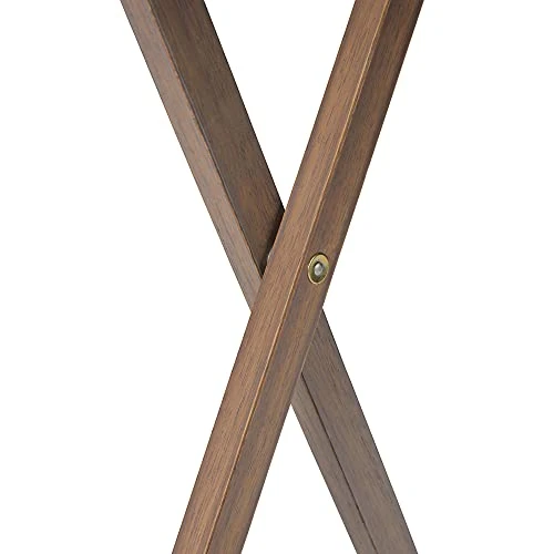 GENERIC 5pc XL Oversized Tray Table Set, Rustic Grey - Image 4