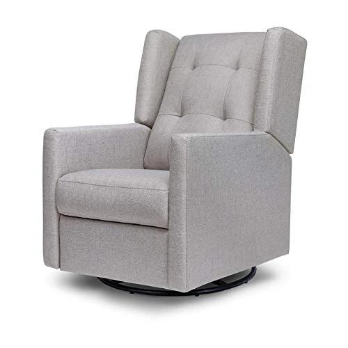 DaVinci Maddox Recliner And Swivel Glider In Natural Oat, Greenguard Gold & CertiPUR-US Certified - Image 6