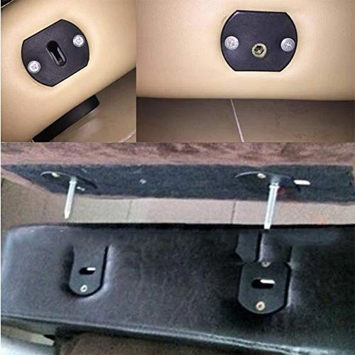 E-outstanding Sofa Pin Style Furniture Connector 4 Sets Black Sofa Couch Sectional Furniture Connector Pin Buckle Style Furniture Hardware Accessories - Image 5