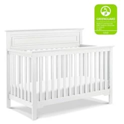 DaVinci Autumn 4-in-1 Convertible Crib In White, Greenguard Gold Certified