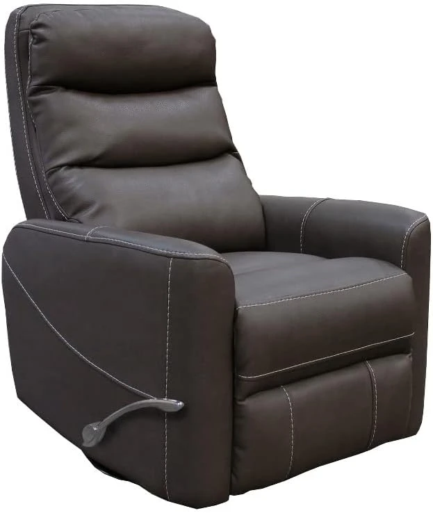 Parker Living Hercules - Black Manual Swivel Glider Recliner - Image 8