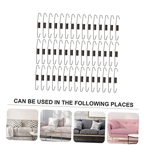 UPKOCH 100pcs Snap Hook Sleeper Sofas Sofa Tension Springs Sofa Spring Sofa Recliner Sofa Bed Tension Spring Sofa Supplies Togo Sofa Small Tension Springs Sofa Maintenance Project Balance
